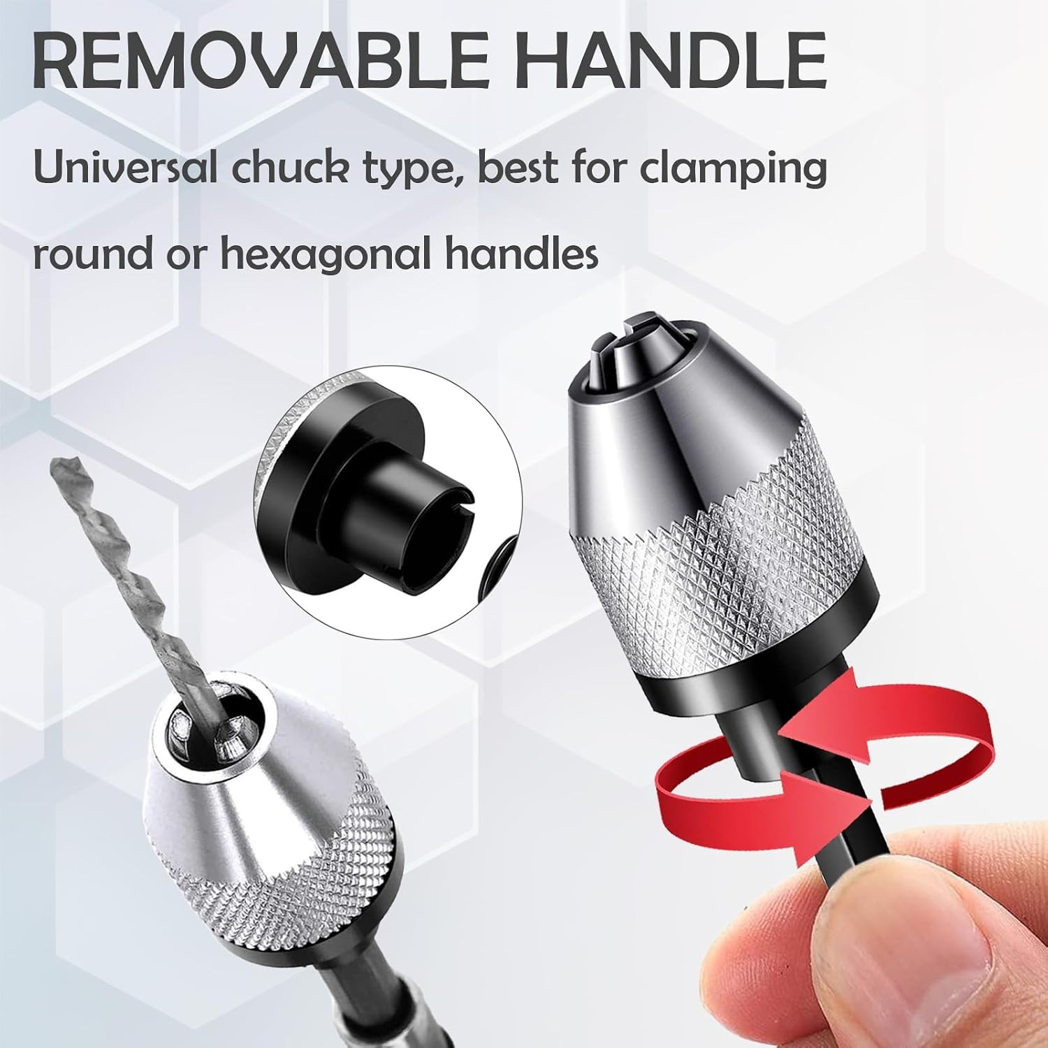 4Pcs Keyless Drill Chuck Adapt - Cordless Drill Driver recension och pris