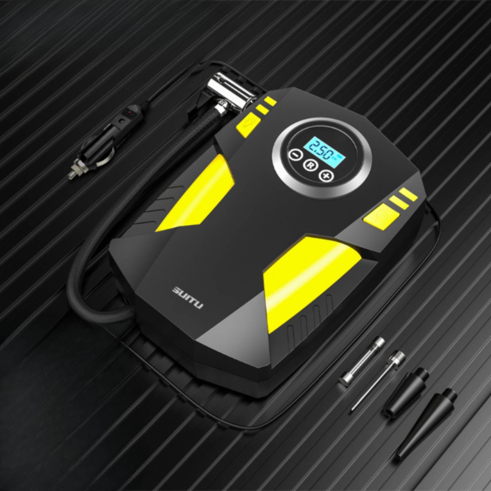 Portable Air Compressor with P - Air Compressor Mini recension och pris