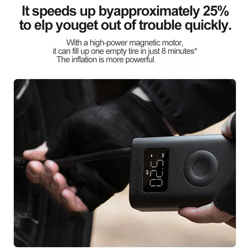Original MIJIA Air Pump 2D 25% - Air Compressor Mini recension och pris