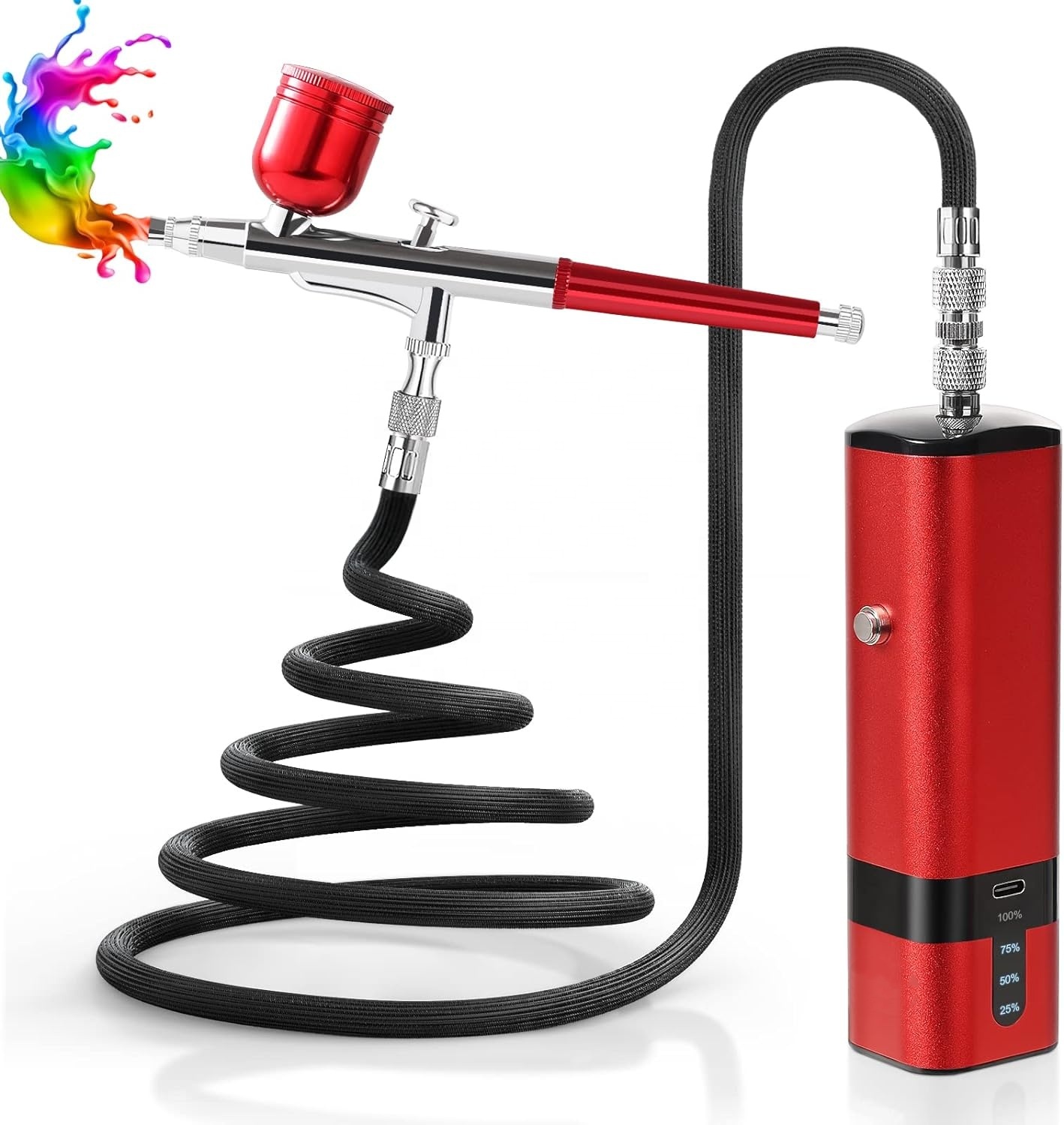 Airbrush Kit with Compressor,  - Air Compressor Mini recension och pris