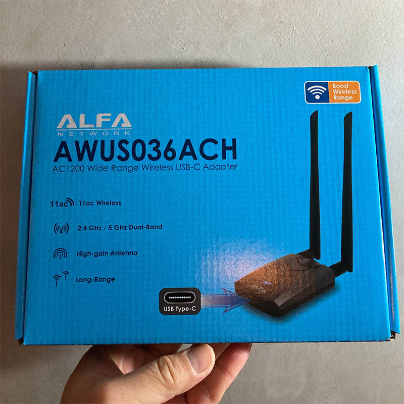 New ALFA AWUS036ACH Uses RTL88 - Power Tools For Linux recension och pris