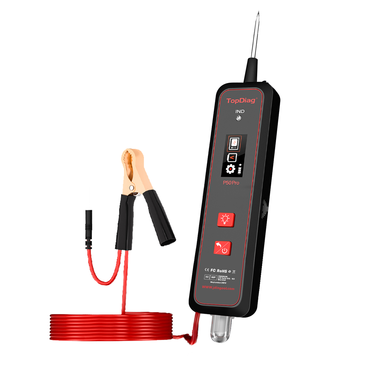 P50 PRO Car Circuit Tester Pow - Power Tools Voltage recension och pris