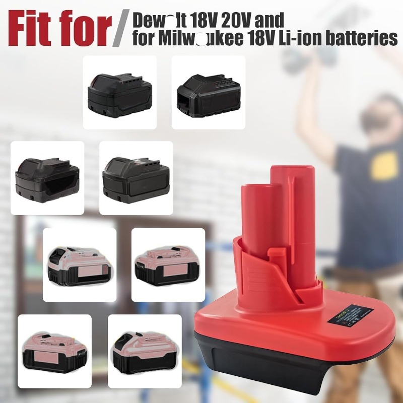 Adapter for Makita/Milwaukee/B - Power Tools Ryobi recension och pris