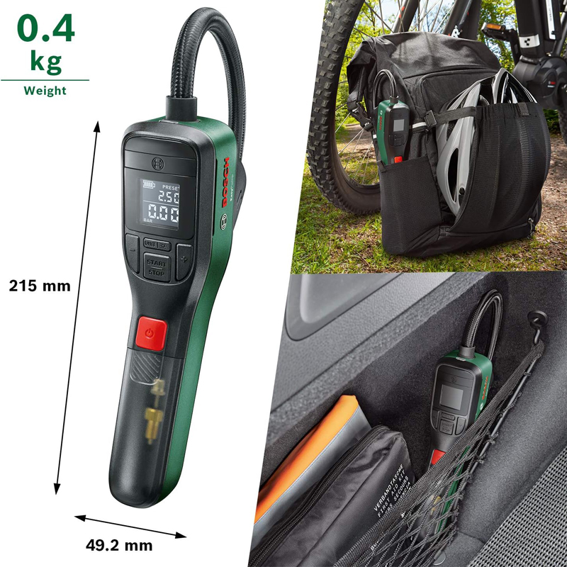 BOSCH Easy Pump Cordless Compr - Air Compressor Mini recension och pris