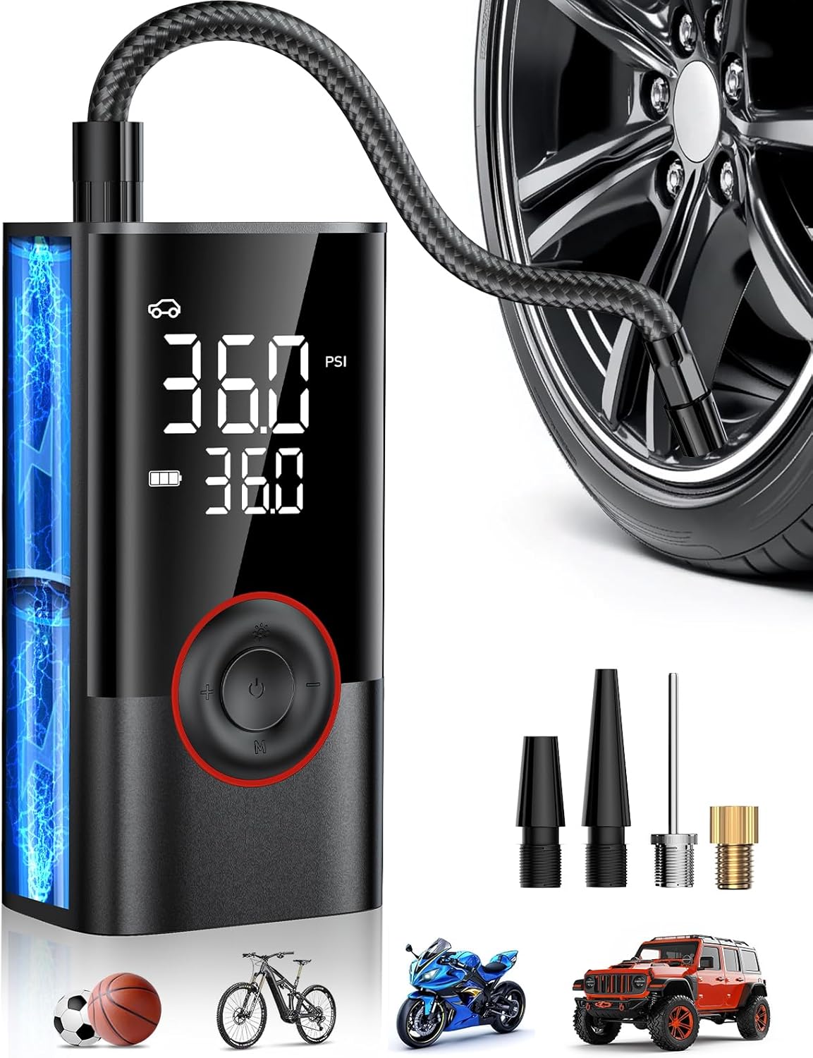 Portable Wireless Air Compress - Air Compressor Mini recension och pris