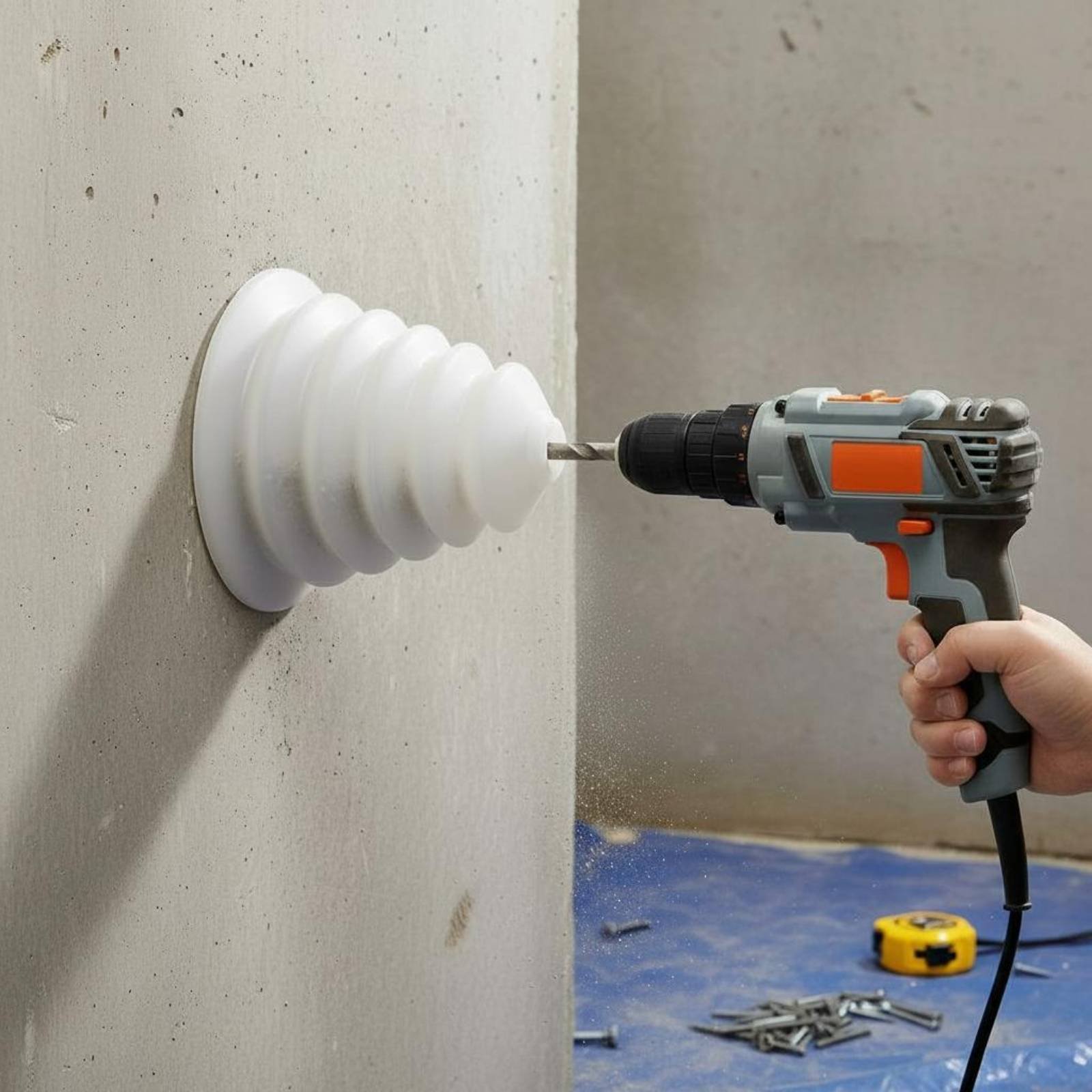 Drill Dust Collector Bowl Tigh - Power Tools For Construction Work recension och pris
