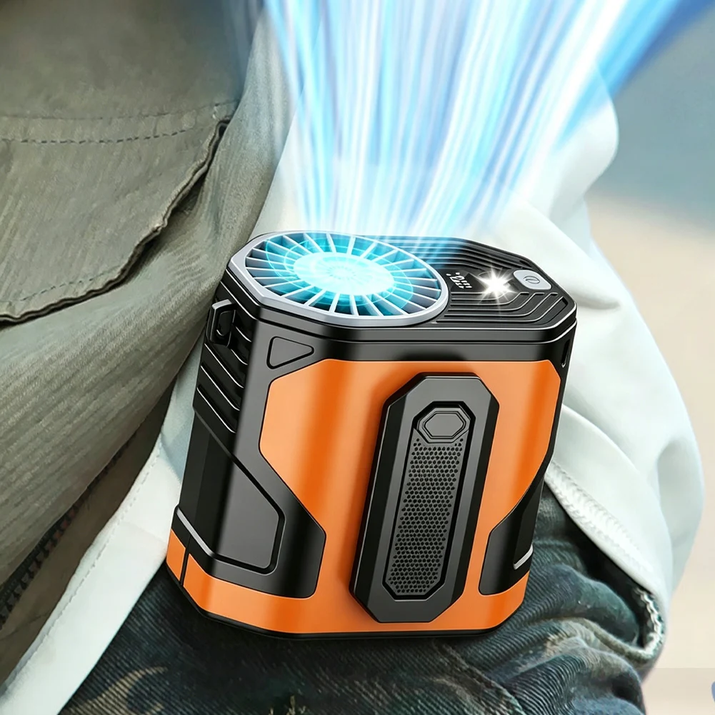 Portable USB Waist Neck Fan 23 - Power Tools For Construction Work recension och pris