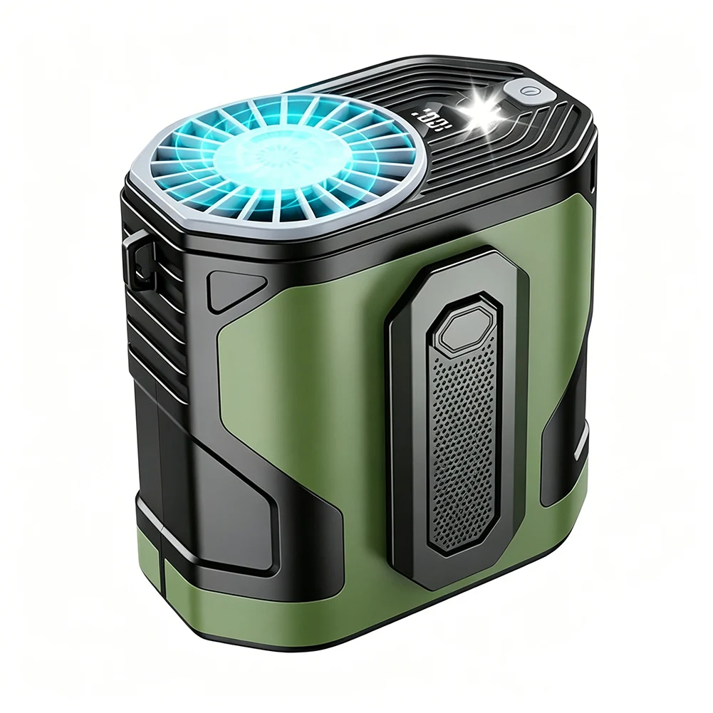 Portable USB Waist Neck Fan 23 - Power Tools For Construction Work recension och pris