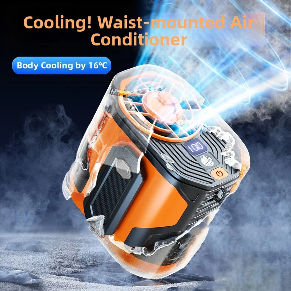 Portable USB Waist Neck Fan 23 - Power Tools For Construction Work recension och pris