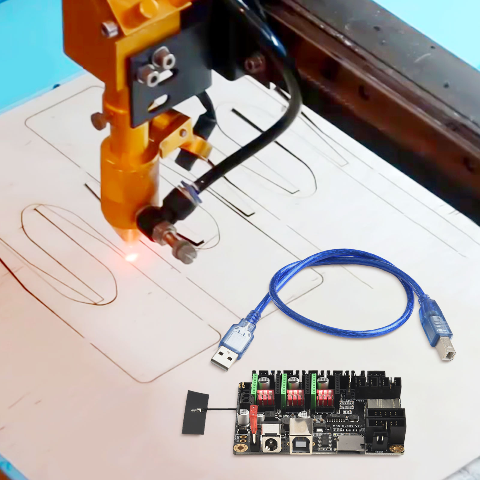 For MKS DLC32 V2 1 A Solution  - Power Tools You Need recension och pris