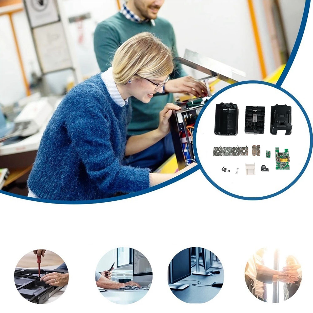 A62X Battery Plastic Case PCB  - Power Tools Battery recension och pris